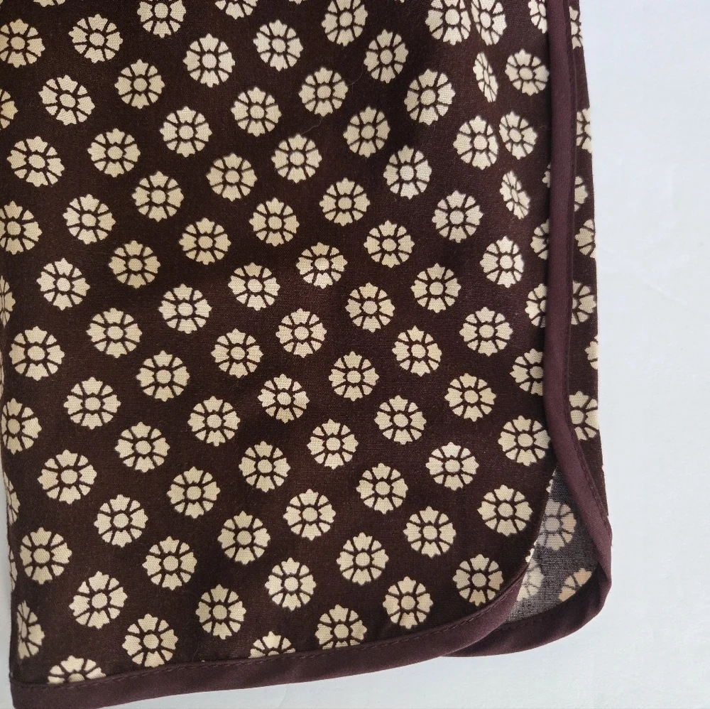 MADEWELL Stylish Brown Patterned Women's Pants.Size XS - Picture 10 of 11